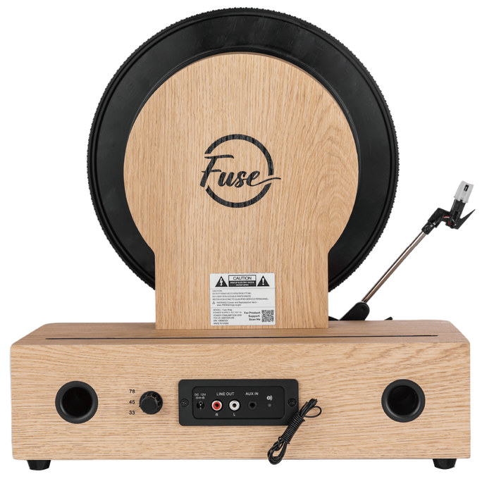 Fuse Wrap Vertical Vinyl Record Player