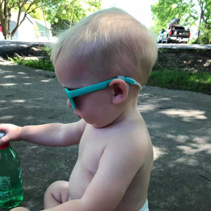 RO-SHAM-BO Sunglasses FoldCase + Strap Kit Combo