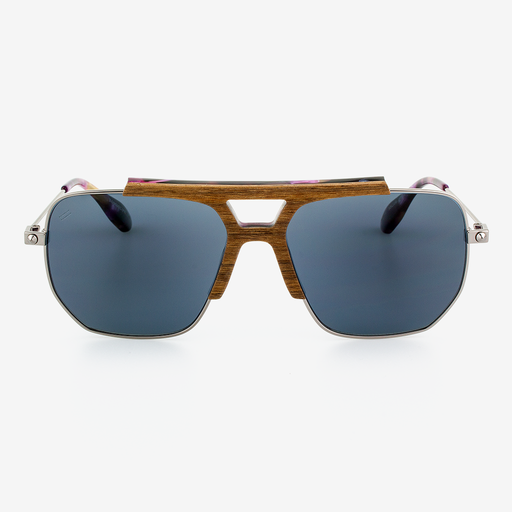 TOMMY OWENS Hudson - Metal & Wood Sunglasses - Product image