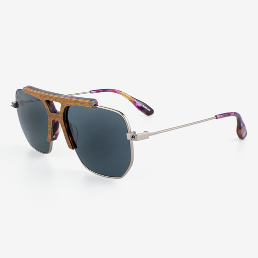 TOMMY OWENS Hudson - Metal & Wood Sunglasses - Product image