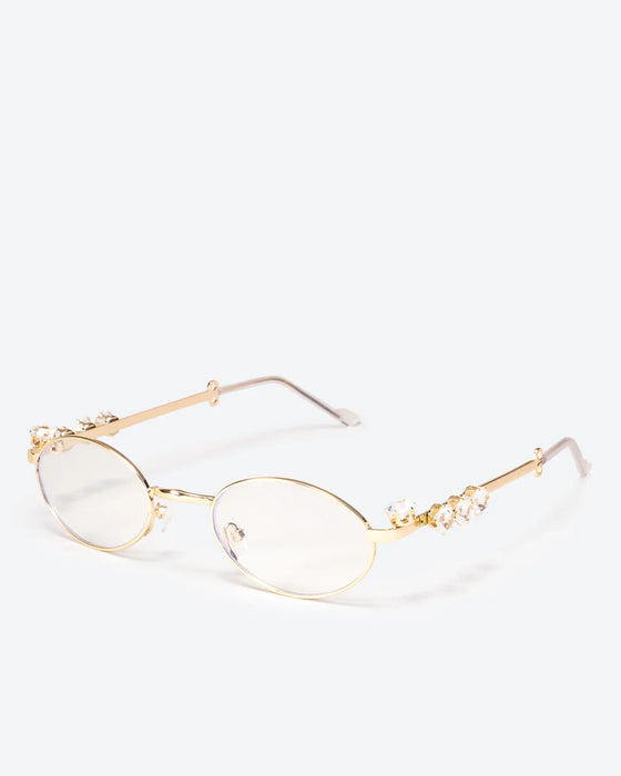 GLEAMLEY SOLEIL - Black Lenses,Chrome Frame - Product image