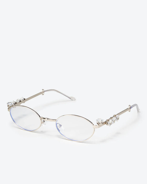 GLEAMLEY SOLEIL - Black Lenses,Chrome Frame - Product image