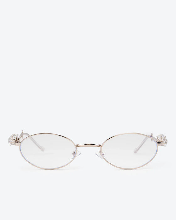 SOLEIL - Clear Lenses, Chrome Frame