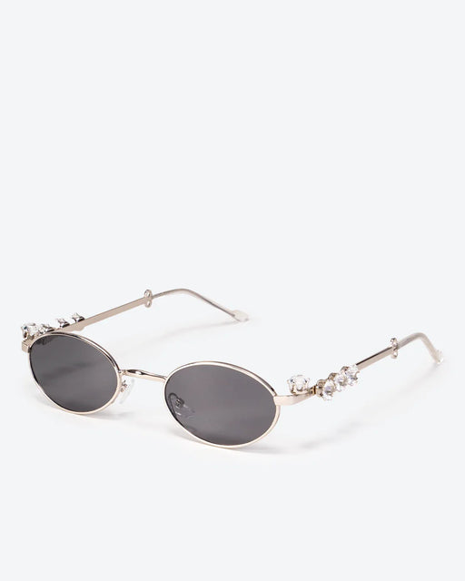 GLEAMLEY SOLEIL - Black Lenses,Chrome Frame - Product image