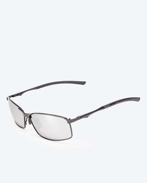 GLEAMLEY THEO - Silver Mirrored Polarized Lenses, Satin Black Frame - Product image