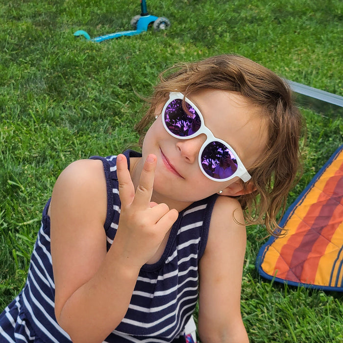 image of sunglasses model RO-SHAM-BO RO-SHAM-BO Sunglasses Ice Ice Baby Rounds | Toddler