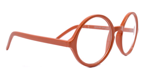 NY FIFTH AVENUE Mabel, (Premium) True Round vintage Reading Glasses (Orange) Circle Eye, Medium, NY Fifth Avenue - Product image