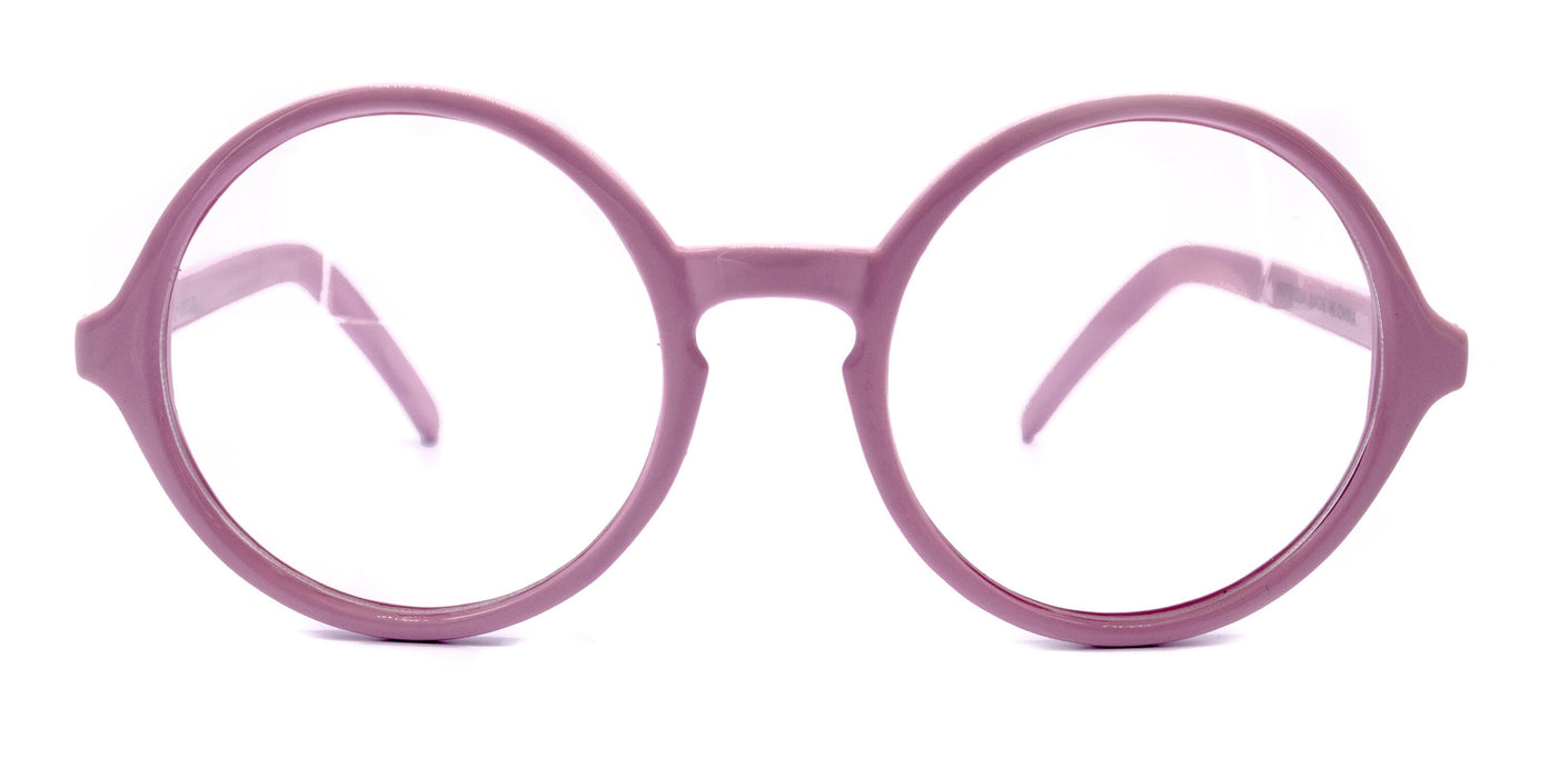 Mabel, (Premium) True Round vintage Reading Glasses  (Light Purple) Circle Eye, Medium, NY Fifth Avenue