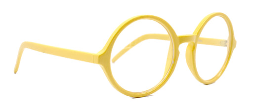 NY FIFTH AVENUE Mabel, (Premium) True Round vintage Reading Glasses) (Yellow) Circle Eye, Medium, NY Fifth Avenue - Product image
