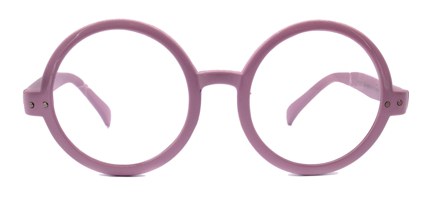 NY FIFTH AVENUE Zelda, (Reading Glasses) (Premium) Big True Round vintage (L. Purple) X Large Eye, Oversize, NY Fifth Avenue - Product image