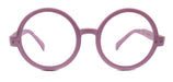 NY FIFTH AVENUE Zelda, (Reading Glasses) (Premium) Big True Round vintage (L. Purple) X Large Eye, Oversize, NY Fifth Avenue - Product image