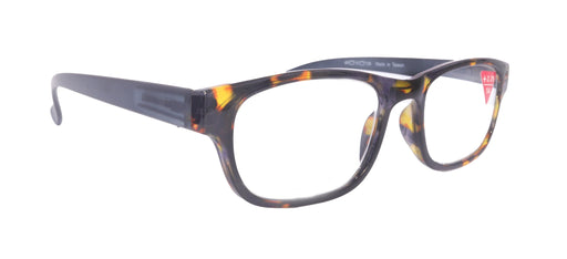 NY FIFTH AVENUE Jade, Premium Reading Glasses High End Reading Glass +1.25 to +6.00 magnifying glasses, Square, Gray optical Frames - Product image