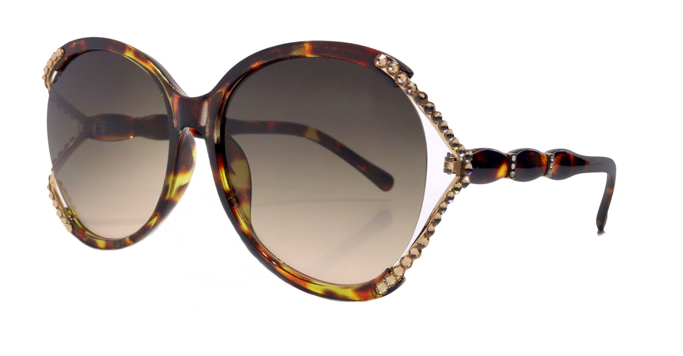 Bling Women Sunglasses  Genuine European Crystals,  100% UV Protection. NY Fifth Avenue