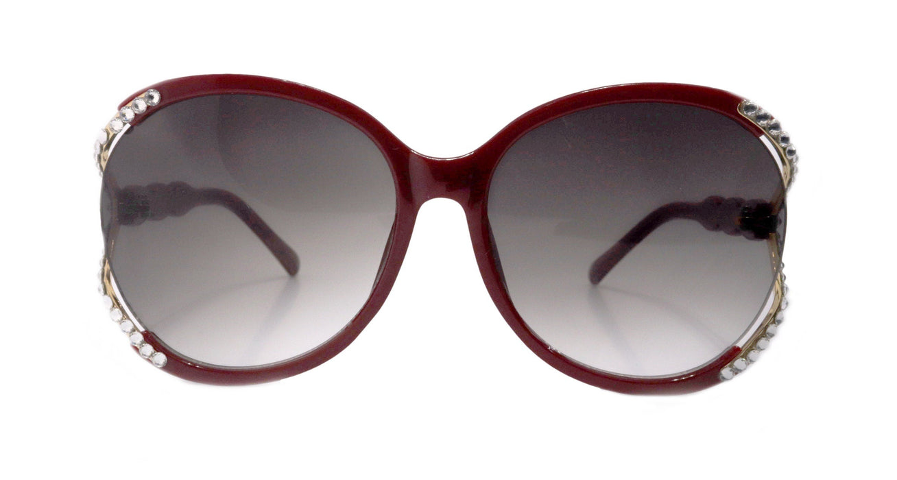 Bling Women Sunglasses  Genuine European Crystals,  100% UV Protection. NY Fifth Avenue