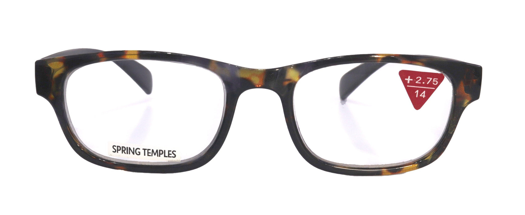 Jade, Premium Reading Glasses High End Reading Glass +1.25 to +6.00 magnifying glasses, Square, Gray optical Frames