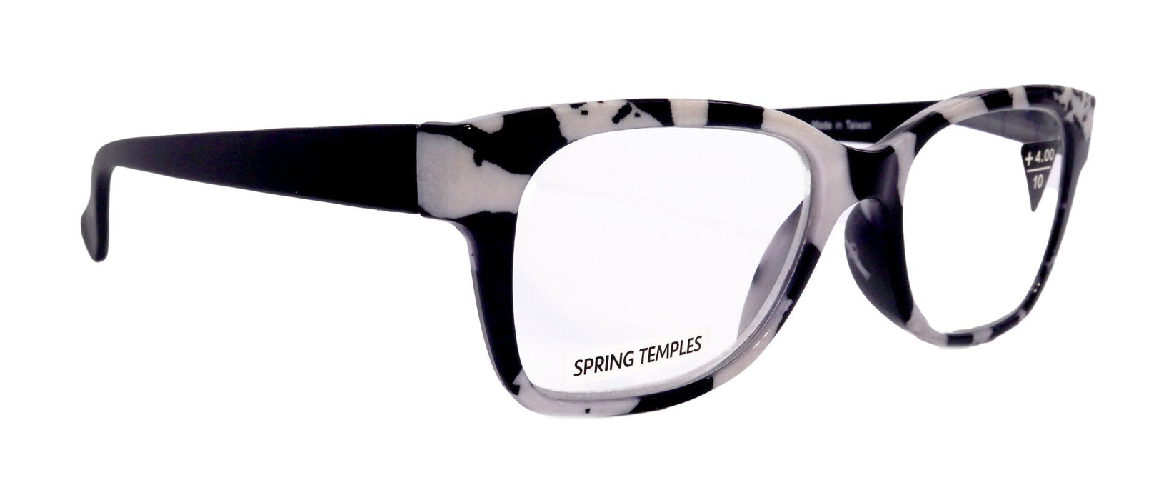 THE BOHEMIAN, Premium Reading Glasses High End Reading Glass +1.25 to +4 magnifying glasses, Square. optical Frames