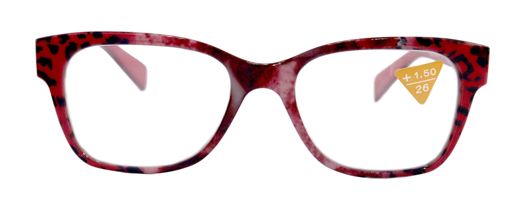 The Bohemian, (Premium) Reading Glasses High End Reading Glass +1.25 to +4 magnifying glasses, Square. optical Frames