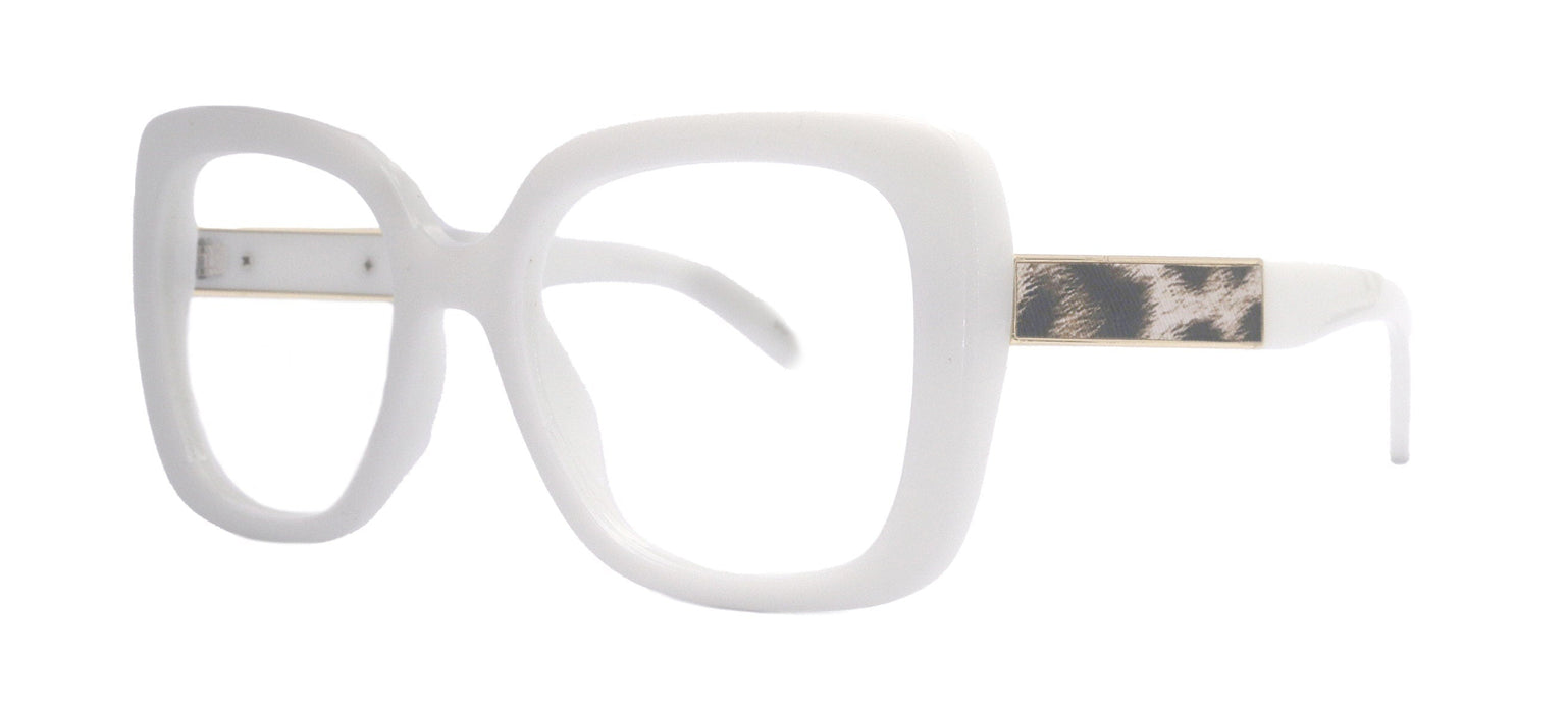 Emory, Large Oversized Reading Glasses, Women Readers, High End Reading Magnifying eyeglasses,  Big Square optical Frames