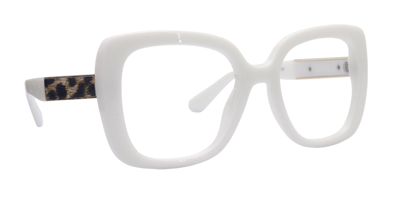 Emory, Large Oversized Reading Glasses, Women Readers, High End Reading Magnifying eyeglasses,  Big Square optical Frames