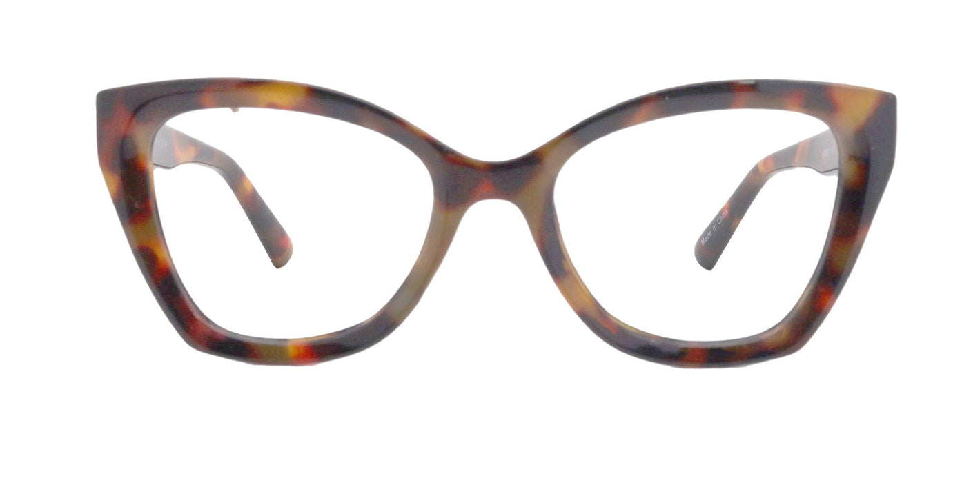 Rhodes (Line Bifocal) (Premium) Reading Glasses, High-End Readers +1.25 to +3 Magnifying, Fashion Round (Tortoise Brown) NY Fifth Avenue