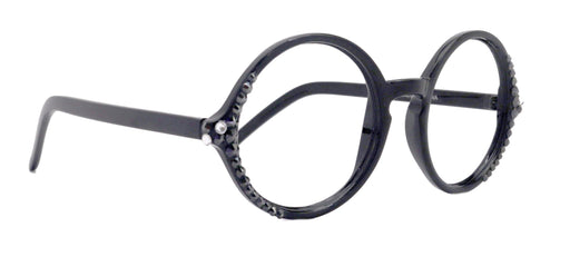 NY FIFTH AVENUE Mabel, Bling True Round vintage Reading Glasses Hematite European crystals Circle , Medium, NY Fifth Avenue - Product image