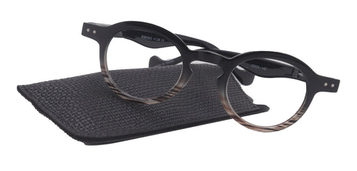 NY FIFTH AVENUE Orlando (Premium) Reading Glasses, High End Readers (Black) (Round) Magnifying Eyeglasses, Optical, NY Fifth Avenue - Product image