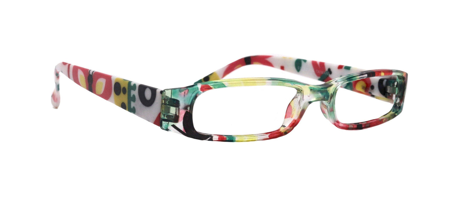 Elsa, Premium Reading Glasses for Women  (White  flower ) Optical Frame, NY Fifth Avenue