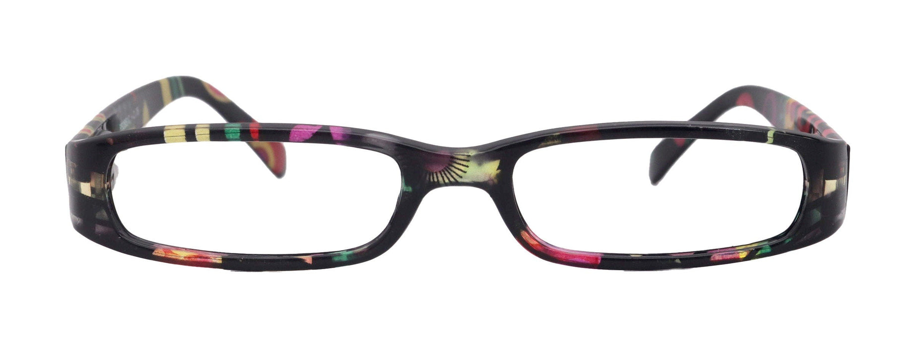 Elsa, Premium Reading Glasses for Women  (Black flower ) Optical Frame, NY Fifth Avenue