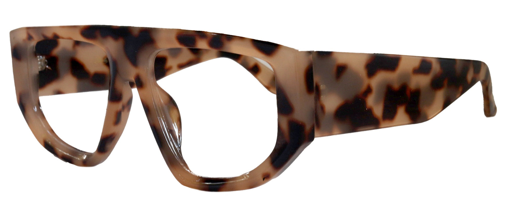 Goliath High End Bifocal or Non-Bifocal tortoiseshell Brown  Reading Glasses Square, Inspired by NY Fifth Avenue