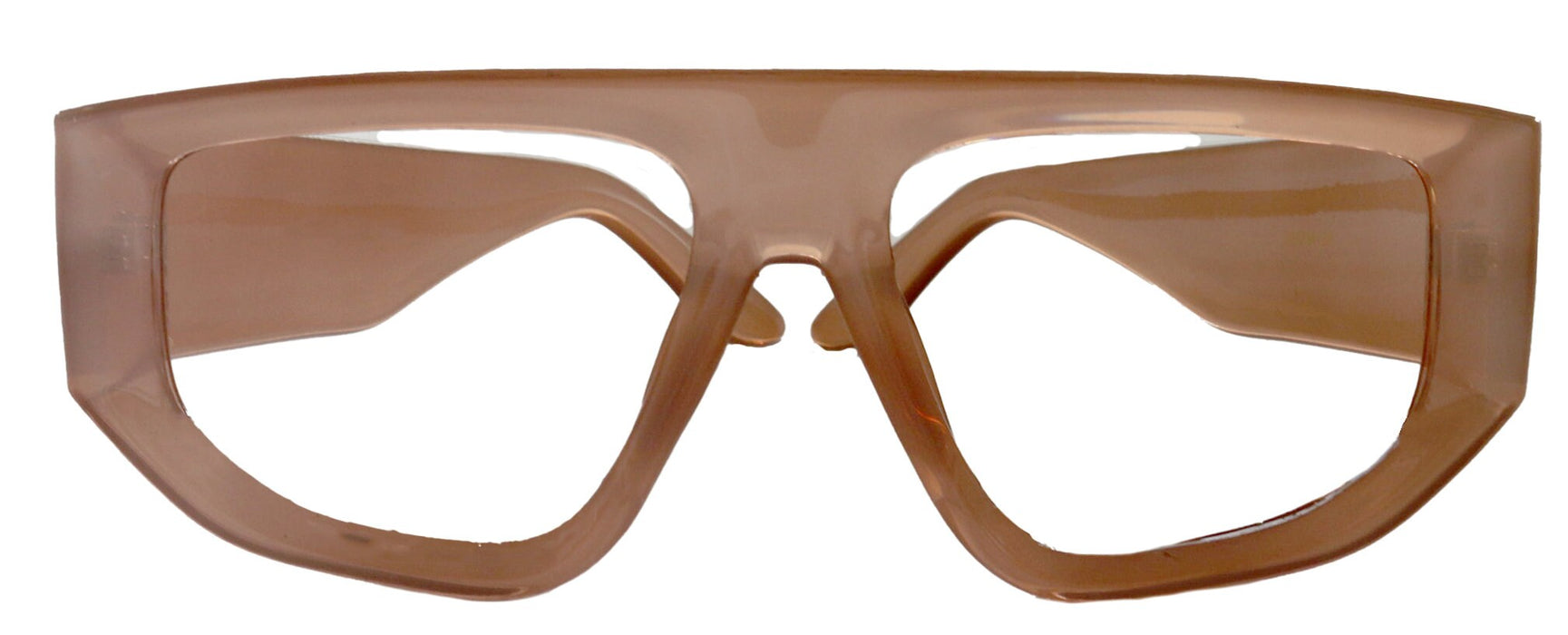 Goliath High End Bifocal or Non-Bifocal Brown  Reading Glasses Square, Inspired by NY Fifth Avenue