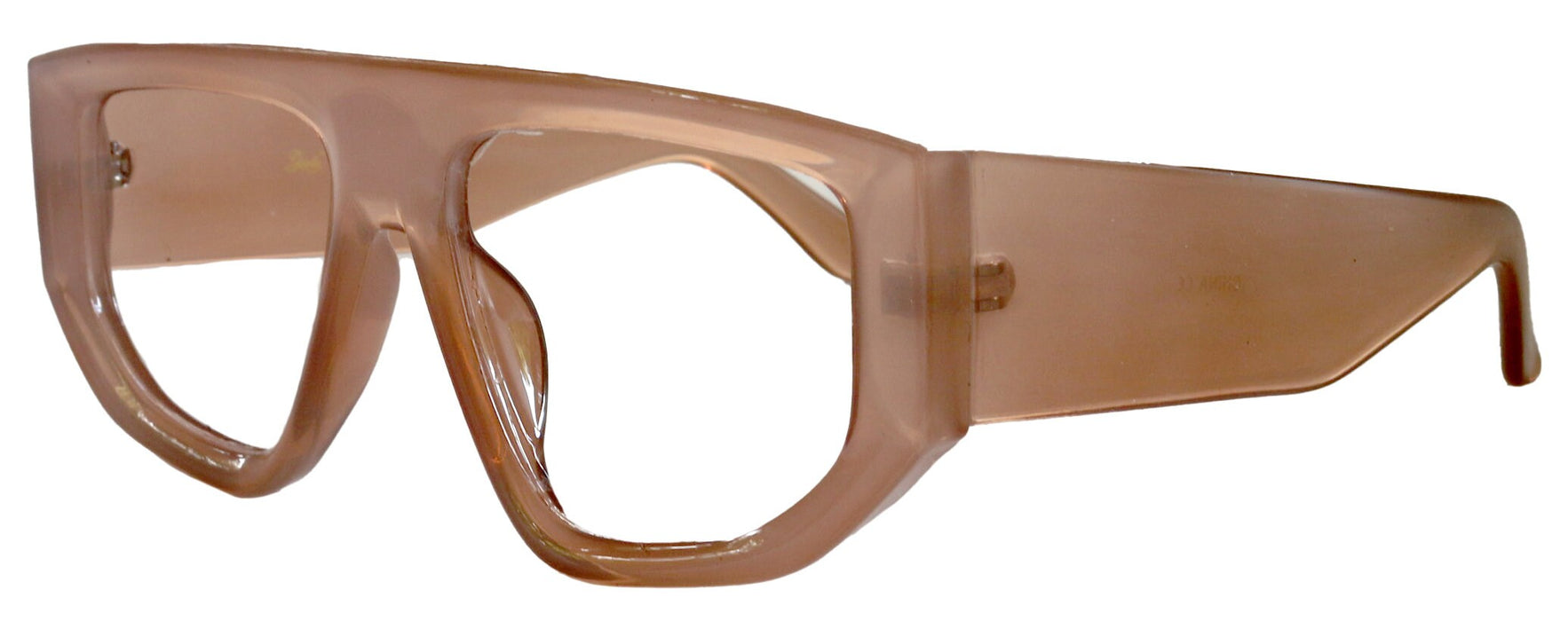 Goliath High End Bifocal or Non-Bifocal Brown  Reading Glasses Square, Inspired by NY Fifth Avenue
