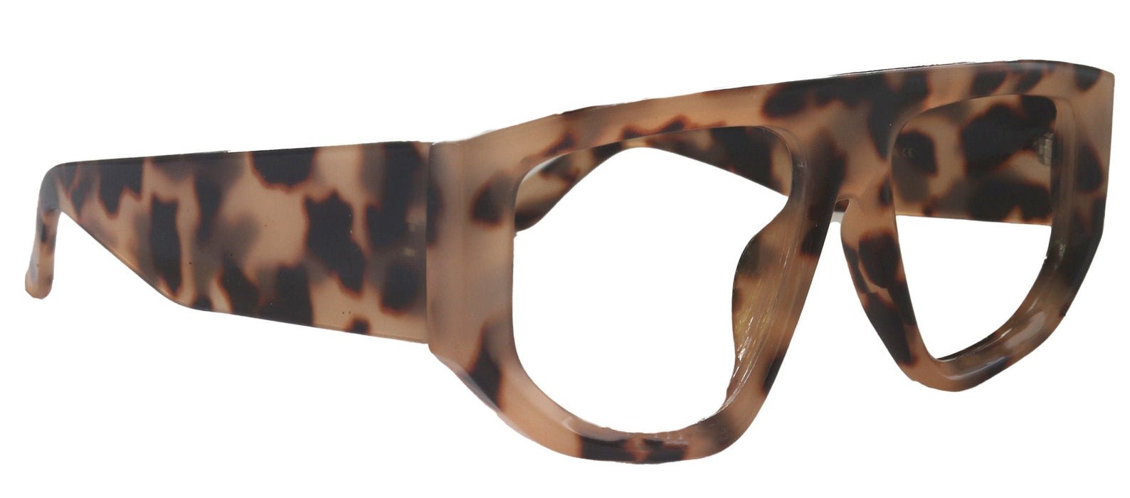 Goliath High End Bifocal or Non-Bifocal tortoiseshell Brown  Reading Glasses Square, Inspired by NY Fifth Avenue