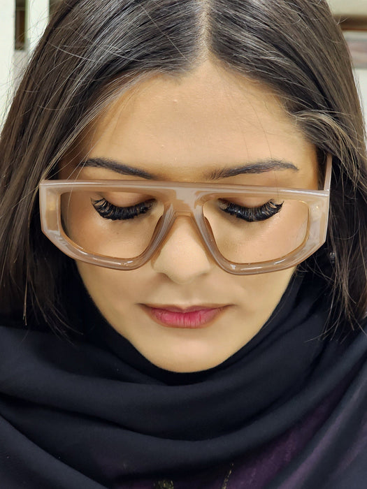 Goliath High End Bifocal or Non-Bifocal Brown  Reading Glasses Square, Inspired by NY Fifth Avenue
