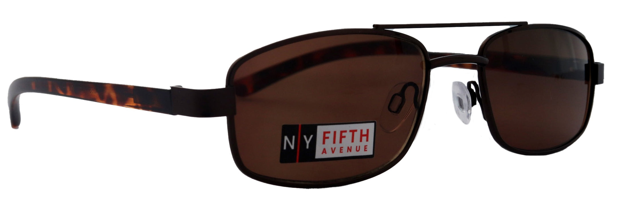 Durango,  High-End Men's  Reading Sunglasses (Brown) by NY Fifth Avenue"