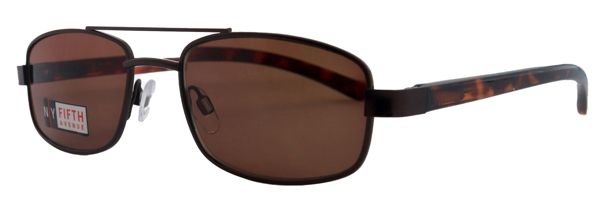 Durango,  High-End Men's  Reading Sunglasses (Brown) by NY Fifth Avenue"