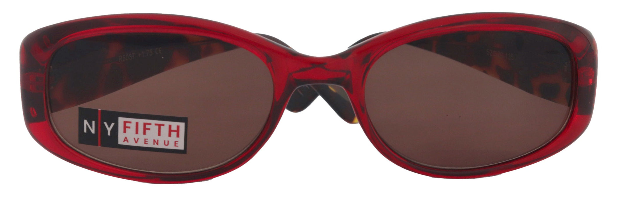 Siena, High-End Sun Readers for Women  Readers Sunglasses (Red Tortoiseshell) NY Fifth Avenue