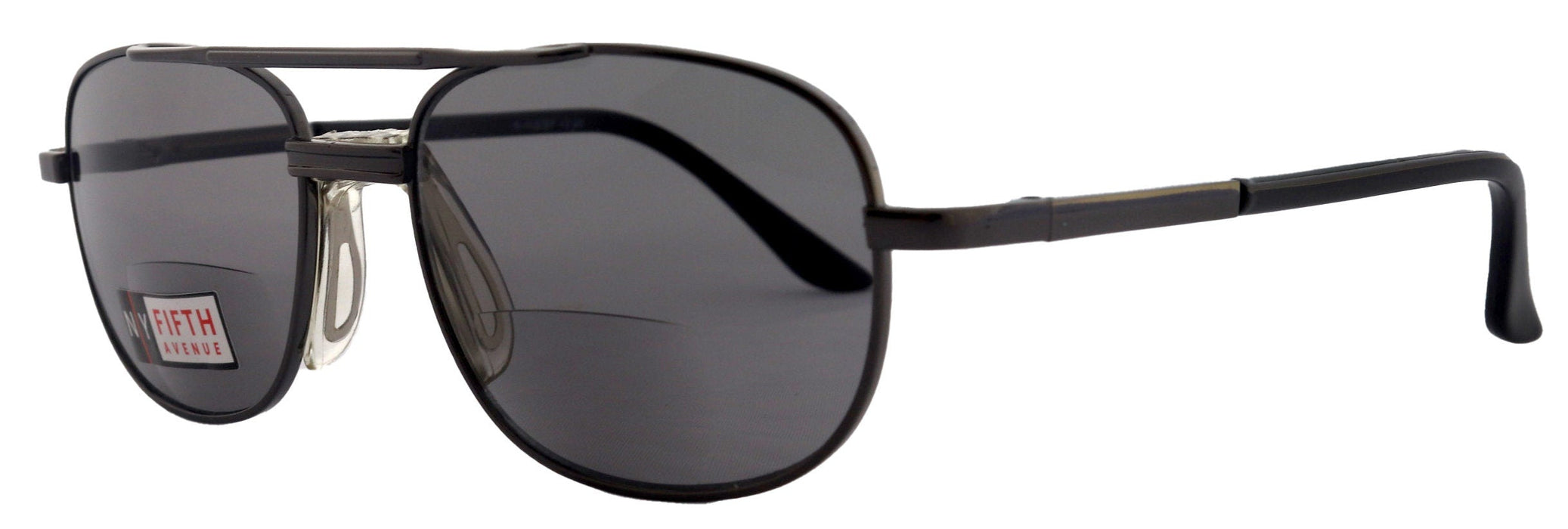 Jackson,  High-End Men's Line Bifocal Sun Readers in Black by NY Fifth Avenue"