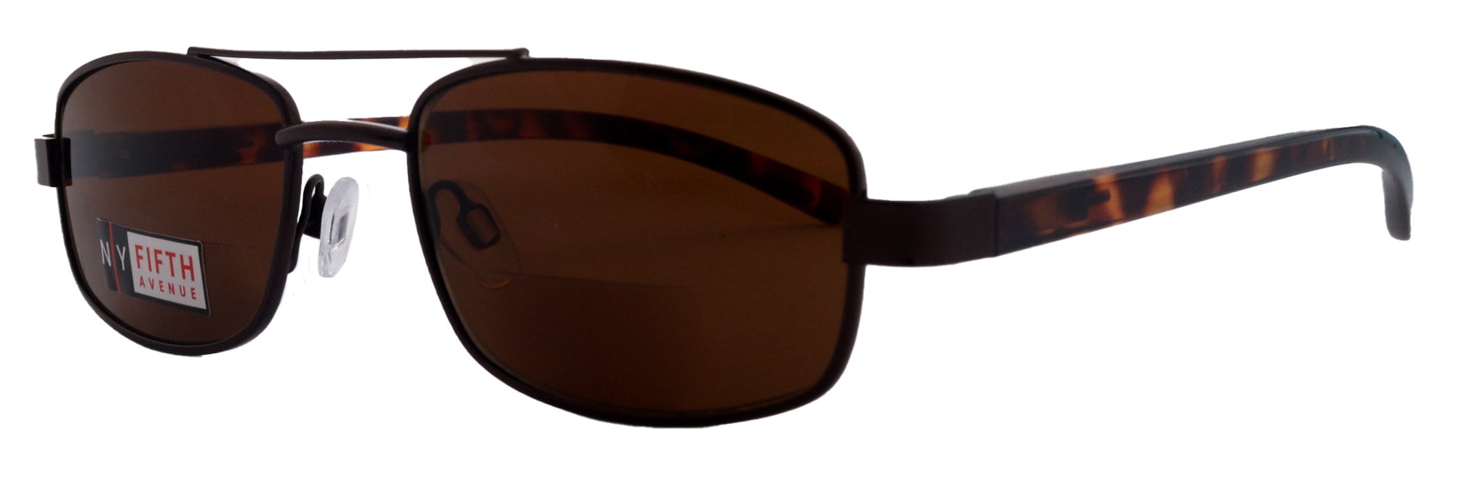 Durango,  High-End Men's Line Bifocal Sun Readers in Brown by NY Fifth Avenue"