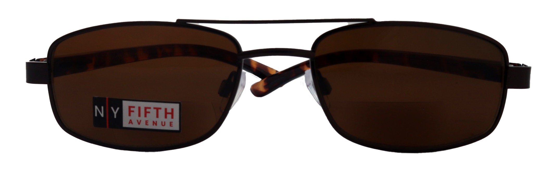 Durango,  High-End Men's Line Bifocal Sun Readers in Brown by NY Fifth Avenue"