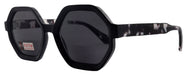 NY FIFTH AVENUE Heptagon, High-End Line Bifocal (Clear On Top) Sun Readers Unixes OR Non-Bifocal Readers Sunglasses (Black Tortoiseshell) NY Fifth Avenue - Product image