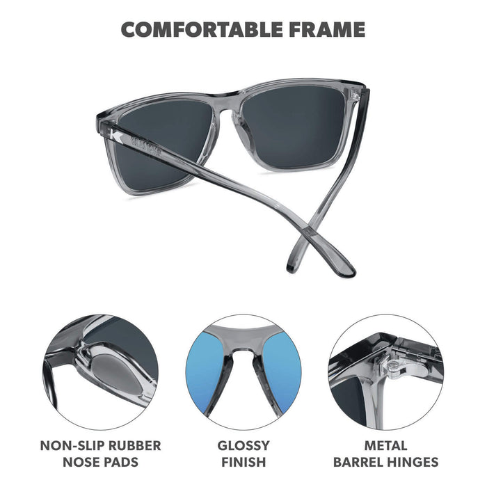 Clear Grey / Aqua Fast Lanes Sport