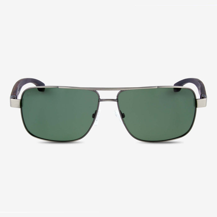James - Metal & Wood Sunglasses