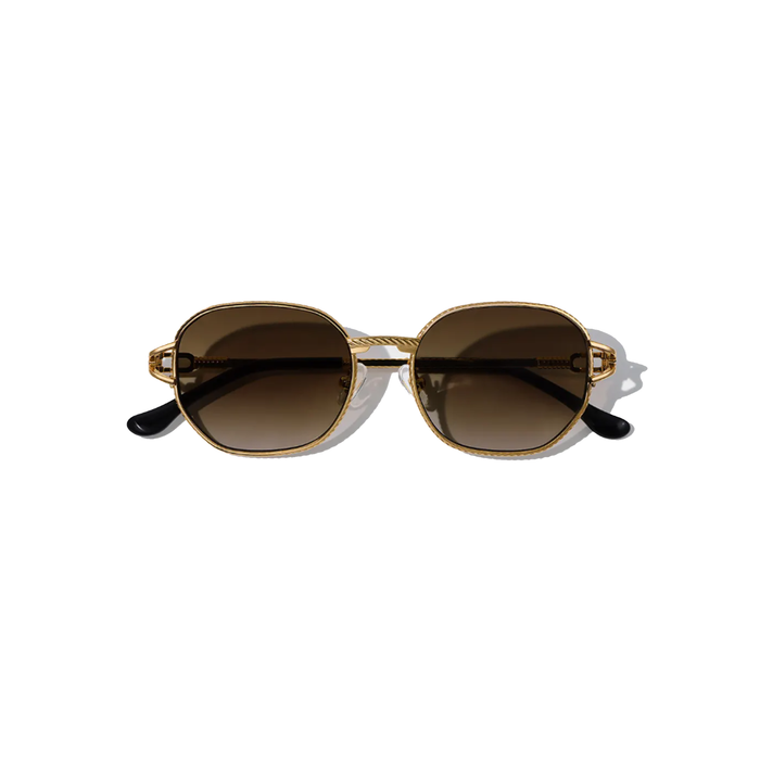 COSSINO Jean Brun Metal Sunglasses