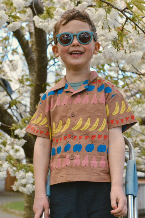 Classic | Sustainable Sunglasses | Plant-Based Bendable Polarized - Teen | 9-15 Y | Ivory Tortoise