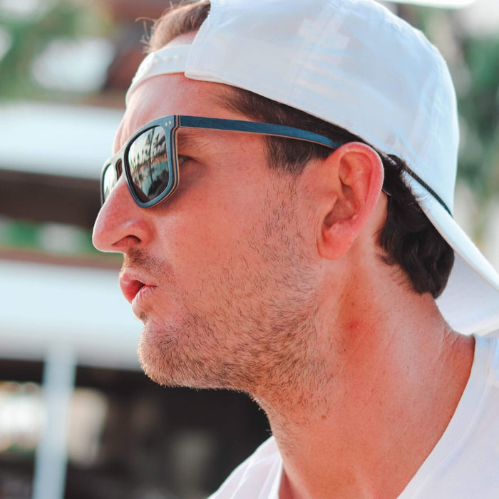 Blu Maple Wood Wayfinder Sunglasses | Polarized | Joycoast