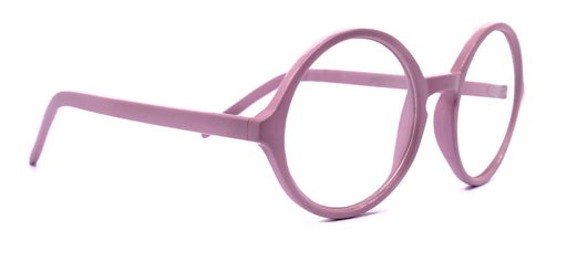 NY FIFTH AVENUE Mabel, (Premium) True Round vintage eyeglasses (NON Prescription) (Light Purple) Circle Eye, Medium, Protective Eyewear. NY Fifth Avenue - Product image
