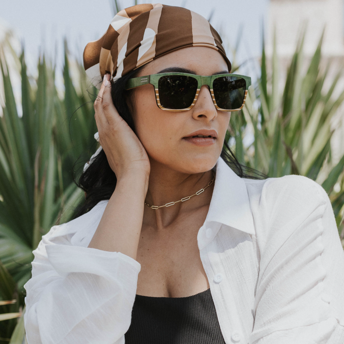 Sebastian - Maritime Wood & Carbon Fiber Sunglasses