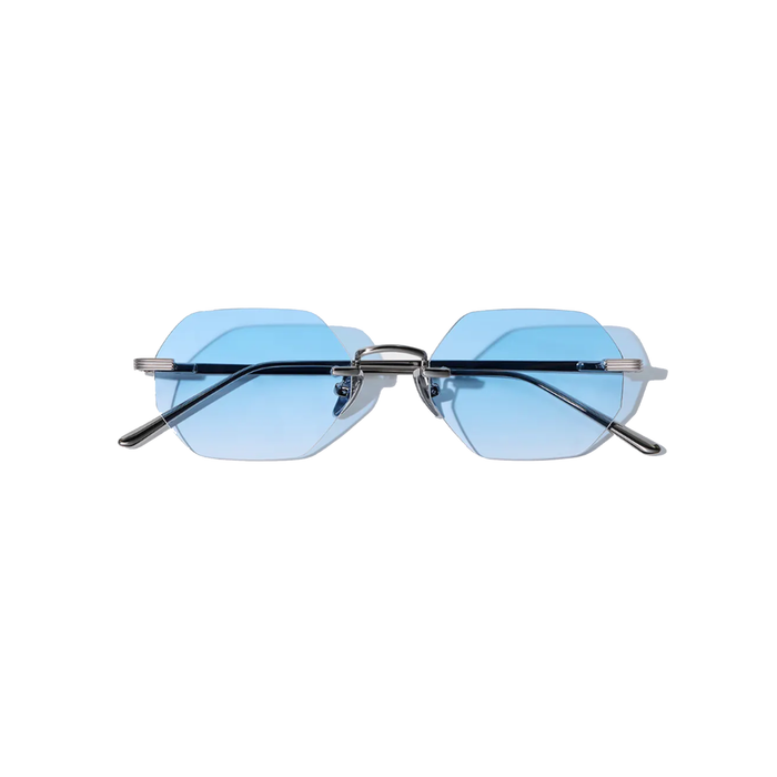 COSSINO Martin Hexagon Frameless Sunglasses