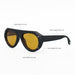 TOPFOXX Vega Shield - Matte Black & Yellow - Product image