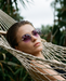 COSSINO Milan Violette Hexagon Frameless Sunglasses - Product image